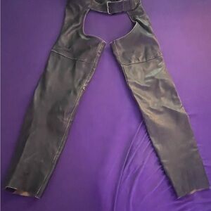Men’s size S FirstGear leather chaps